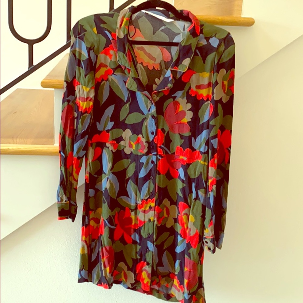 Zara floral dress size small